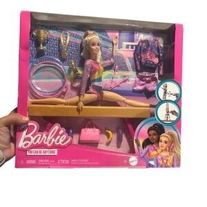 Barbie You Can be Anything Gymnastics Doll Playset